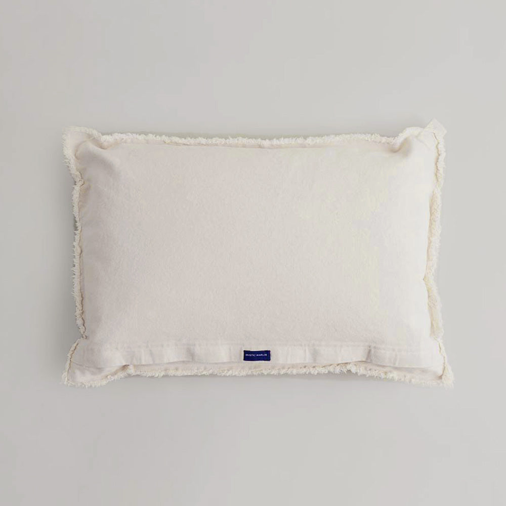 Brush Stroke Anchor Lumbar Pillow