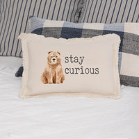 Stay Curious Lumbar Pillow