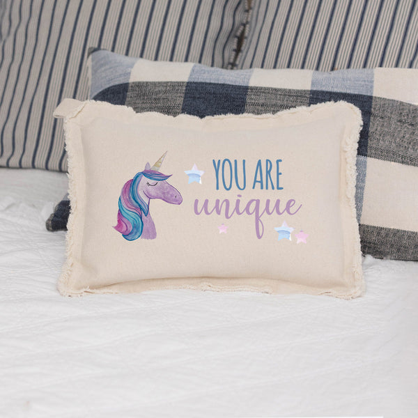 You Are Unique Lumbar Pillow