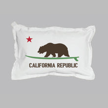 Load image into Gallery viewer, Cali Surf Bear Lumbar Pillow
