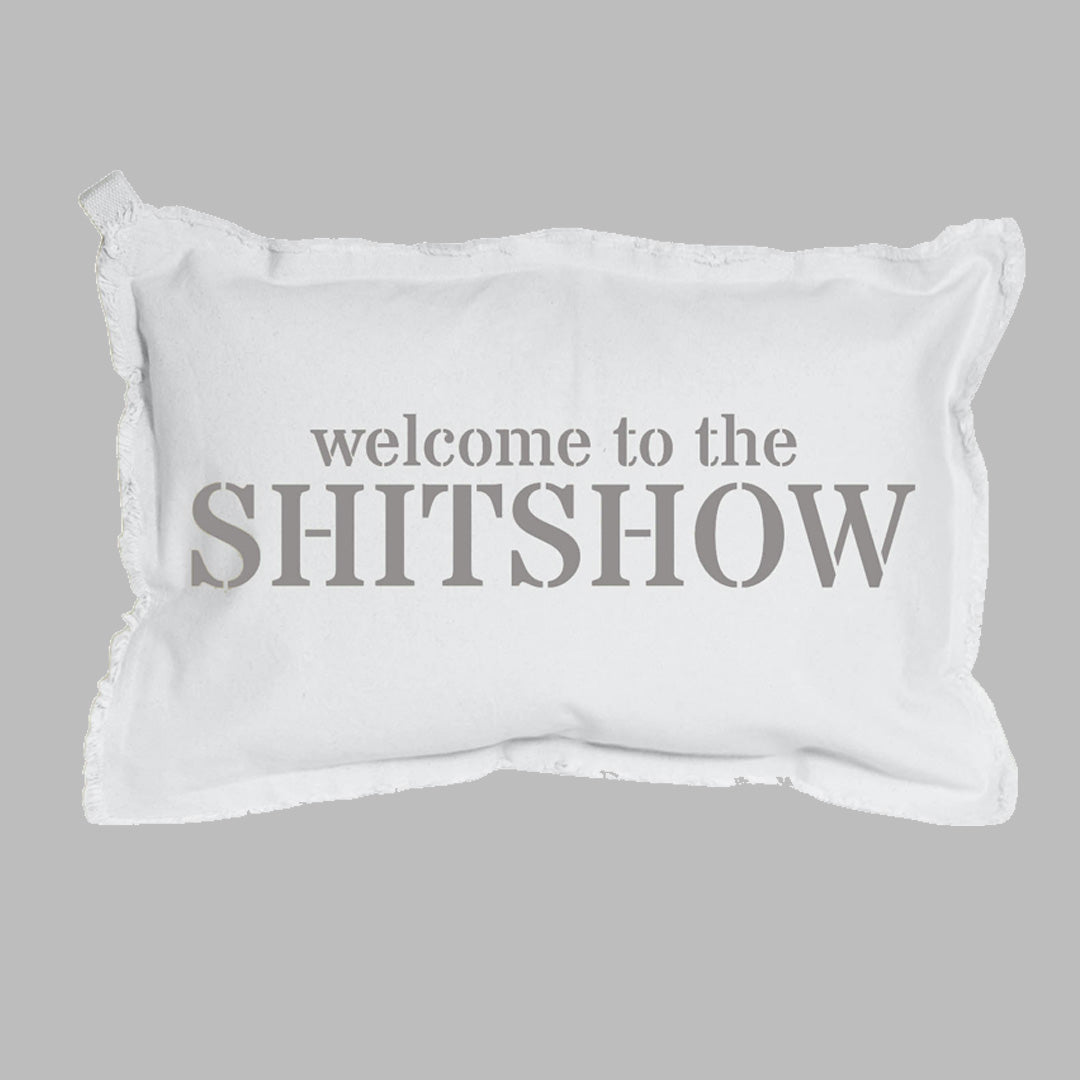 Welcome To The Shitshow Lumbar Pillow