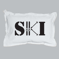 Ski  Lumbar Pillow