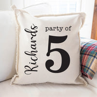 Personalized Party Of Square Pillow