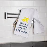 When Life Gives You Lemons Tea Towel