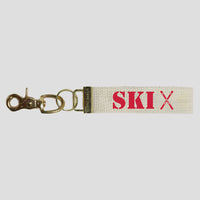 Ski Keychain