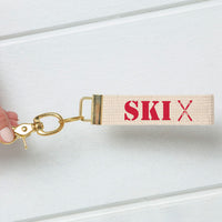 Ski Keychain