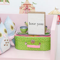 Love You Decorative Wooden Block