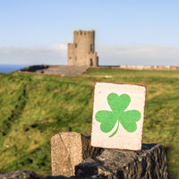 Shamrock Decorative Wooden Block