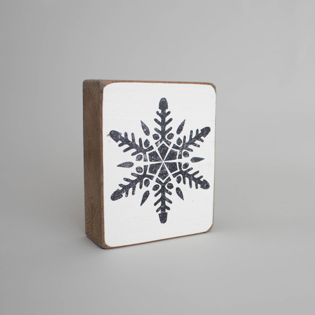 Symbol Decorative Wooden Block