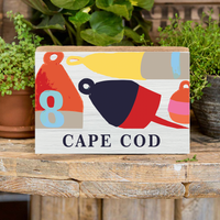 Personalized Buoys Decorative Wooden Block