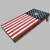 American Flag Cornhole Game Set