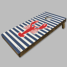 Load image into Gallery viewer, Lobster Stripe Cornhole Set
