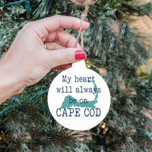 Load image into Gallery viewer, My Heart Cape Cod Bulb Ornament
