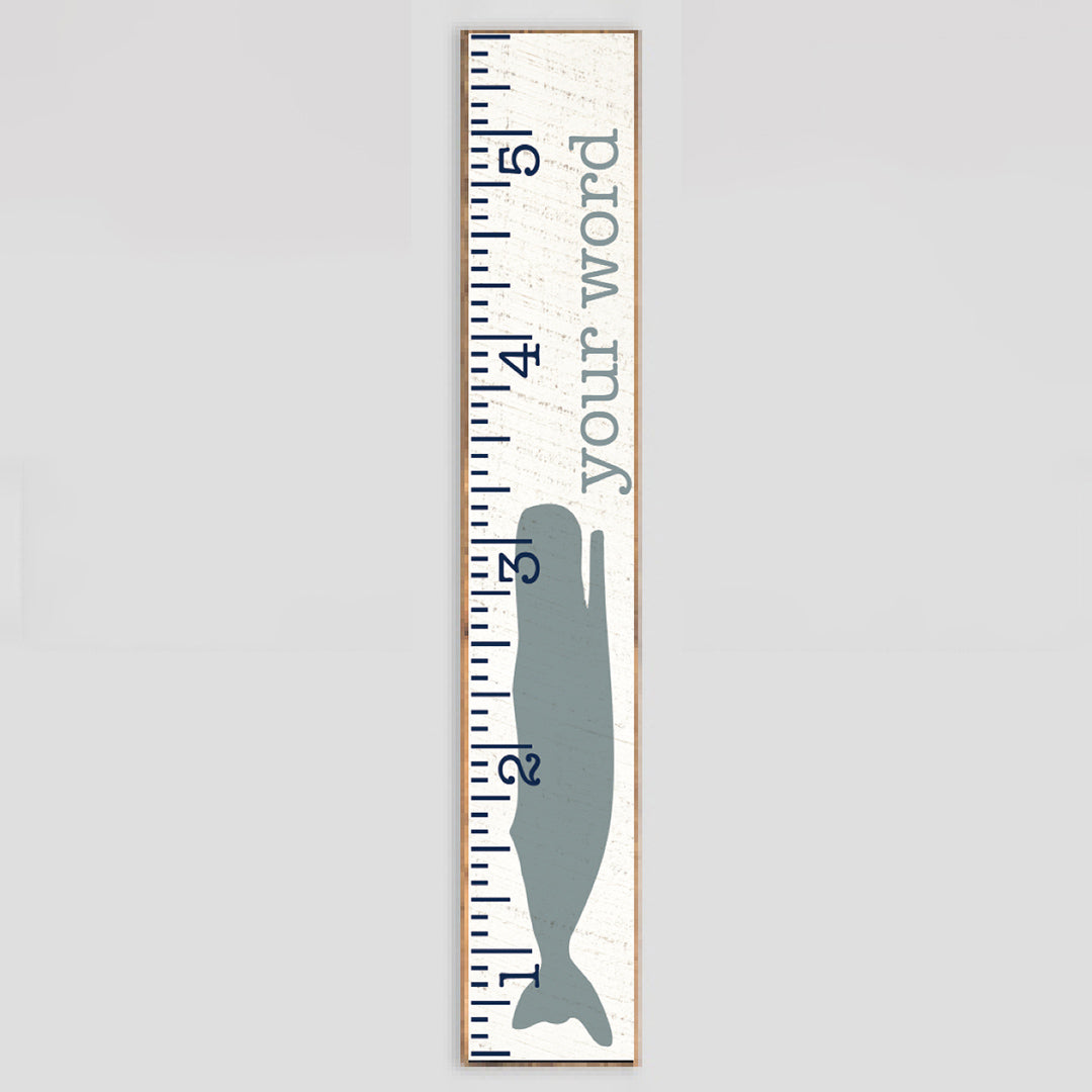 Personalized Whale Growth Chart