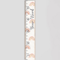 Personalized Rainbow Growth Chart