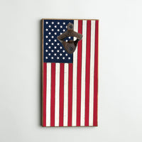 American Flag Bottle Opener