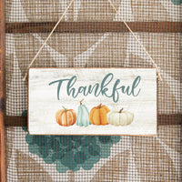 Thankful Twine Hanging Sign