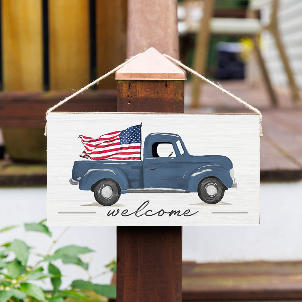 flag-truck-twine-hanging-sign