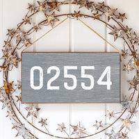 Personalized Your Word Grey Twine Hanging Sign