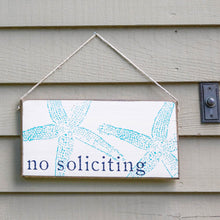Load image into Gallery viewer, Personalized Starfish Twine Hanging Sign
